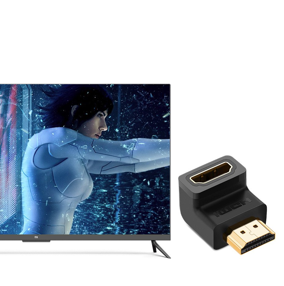 Adaptador de ângulo ascendente Ugreen HDMI preto (20110)