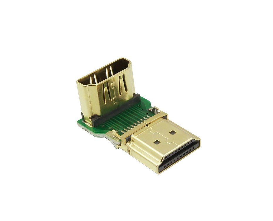 Adaptador de ângulo ascendente Ugreen HDMI preto (20110)