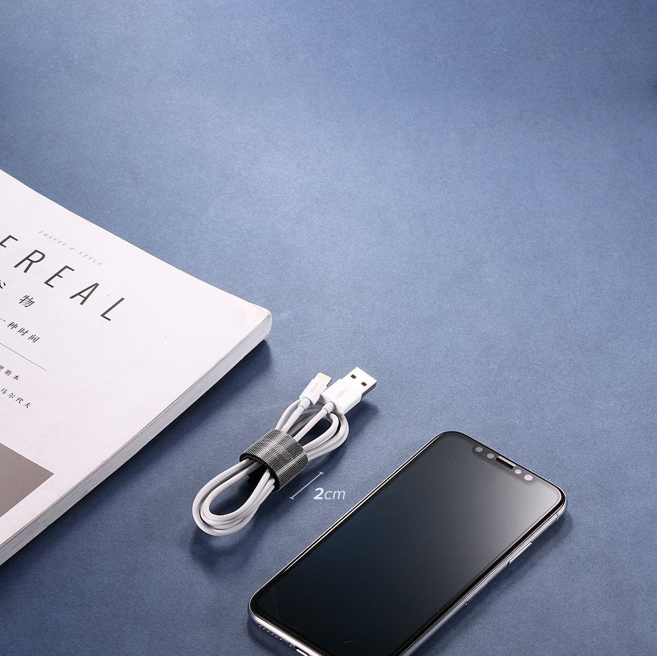 Organizador de cabo Ugreen com alças de velcro 2m preto (40354)