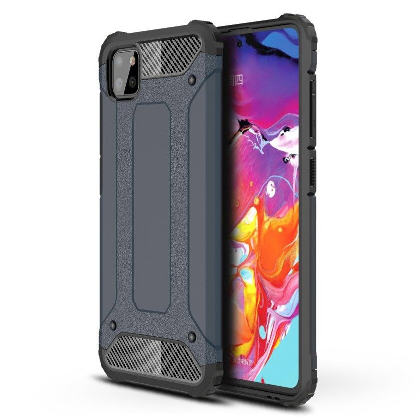 Capa Hybrid Armor Capa resistente e resistente para Samsung Galaxy Note 10 Lite azul