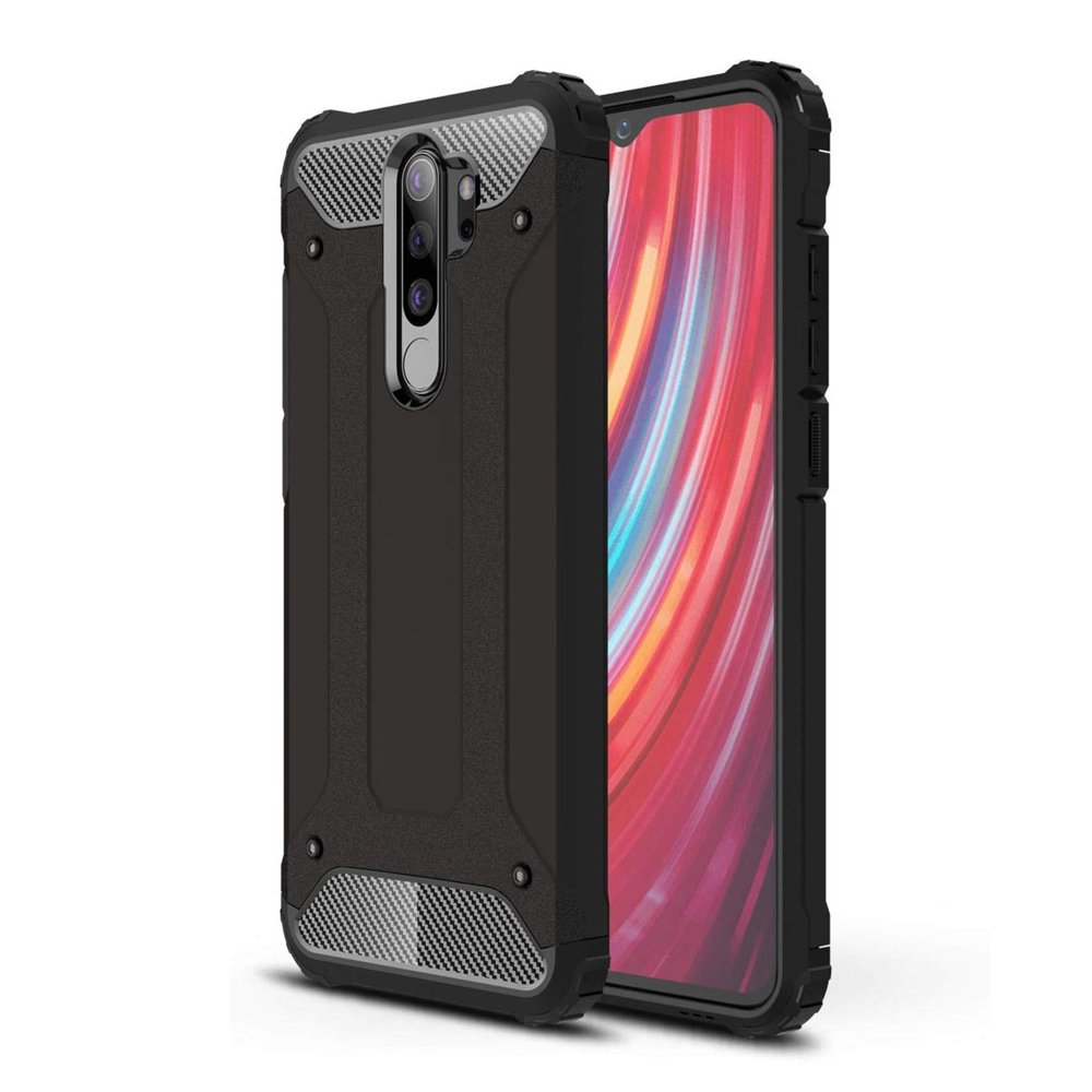 Hybrid Armor Case Capa resistente e resistente para Oppo A9 (2020) - Oppo A5 (2020) preto