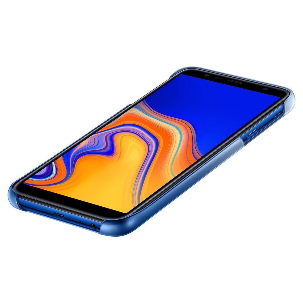 Capa dura de gradiente Samsung Gradation Cover para Samsung Galaxy J4 Plus 2018 azul (EF-AJ415CLEGWW)