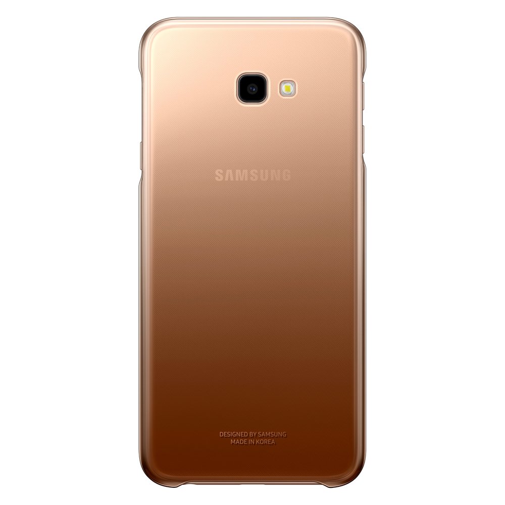 Capa dura gradiente Samsung Gradation Cover para Samsung Galaxy J4 Plus 2018 dourado (EF-AJ415CFEGWW)