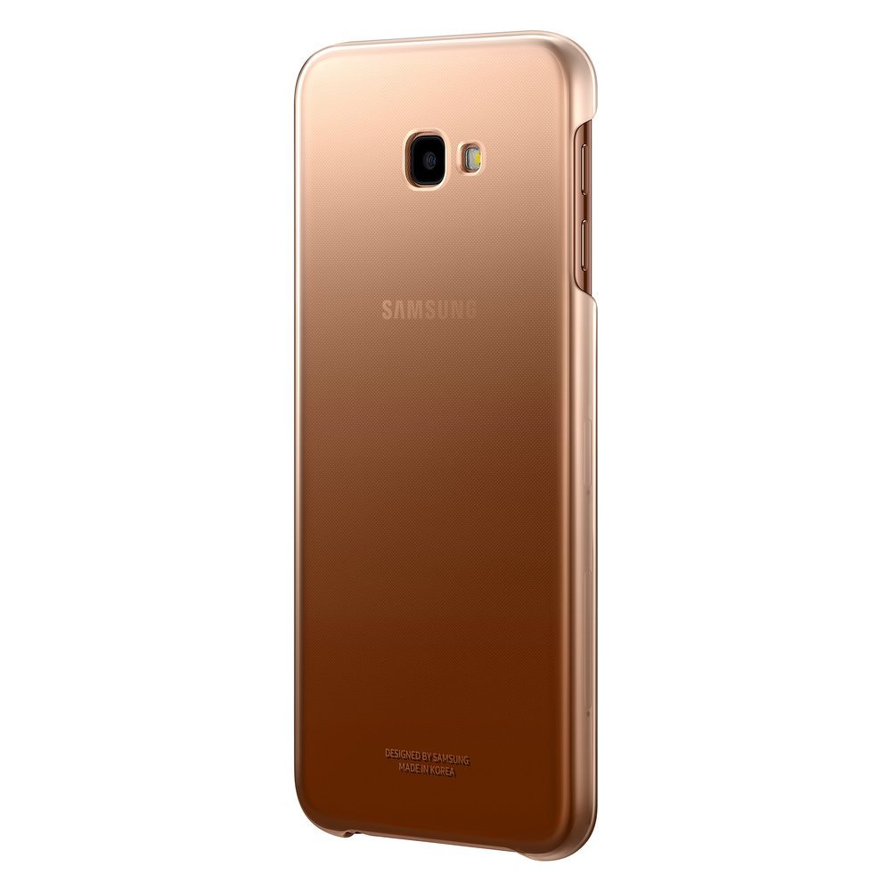 Capa dura gradiente Samsung Gradation Cover para Samsung Galaxy J4 Plus 2018 dourado (EF-AJ415CFEGWW)