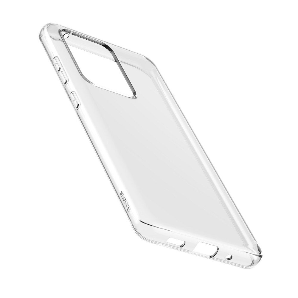 Baseus Simple Series Case Capa de TPU de gel transparente para Samsung Galaxy S20 transparente (ARSAS20-02)