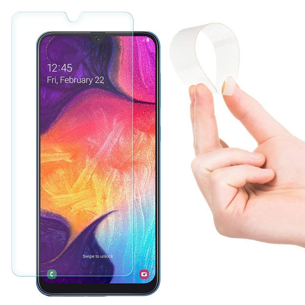 Nano Flexi Glass Hybrid Screen Protector de vidro temperado para Samsung Galaxy A50s - Galaxy A50 - Galaxy A30s