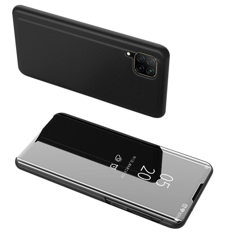 Capa transparente para Huawei P40 Lite - Nova 7i - Nova 6 SE preta