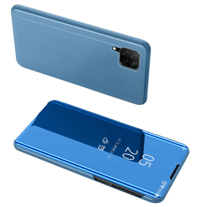 Capa transparente para Huawei P40 Lite - Nova 7i - Nova 6 SE azul