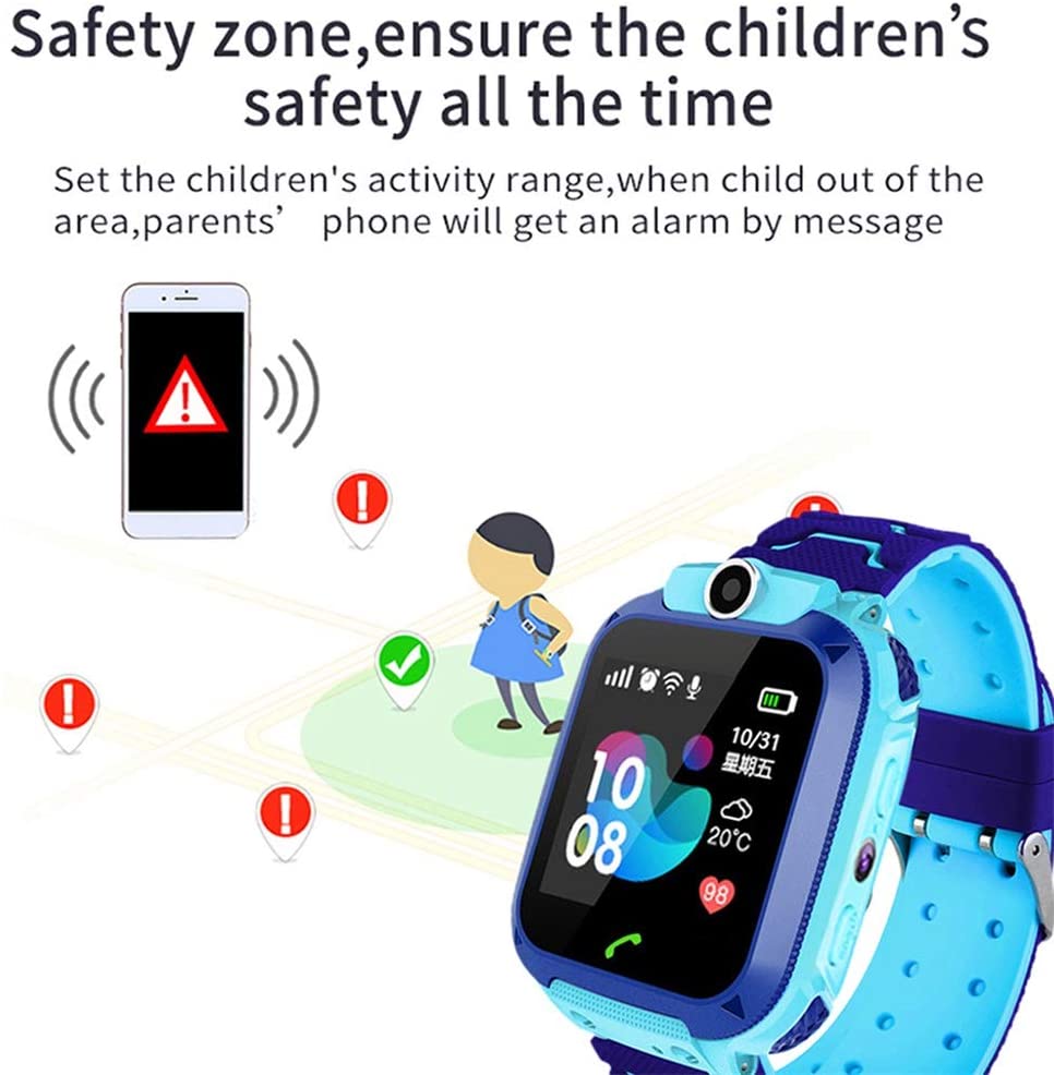 Smartwatch S8 Kids com Posicionamento GPS para Crianças (Azul)