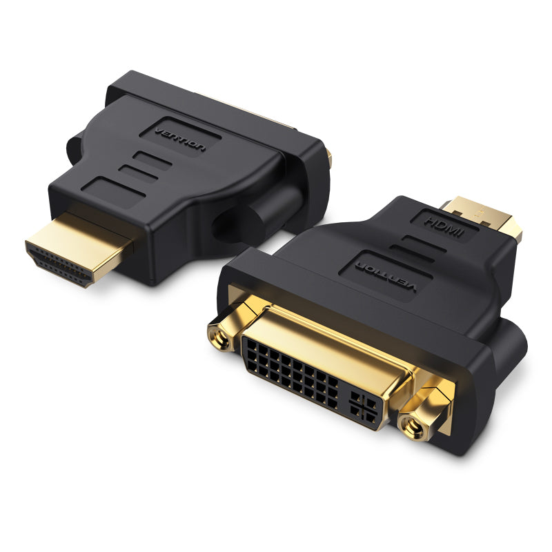Adaptador VENTION Conversor HDMI para DVI - Bidirecional - Preto