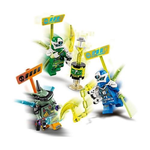 LEGO NINJAGO 71709 Veículos de Corrida de Jay e Lloyd