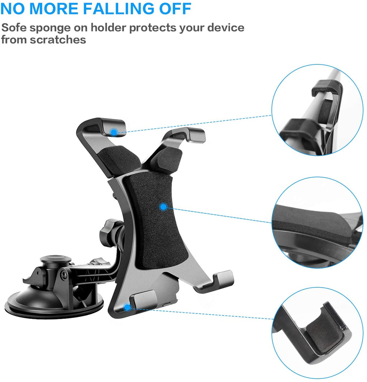 Suporte Veicular Universal para Tablet 7" a 10.5"