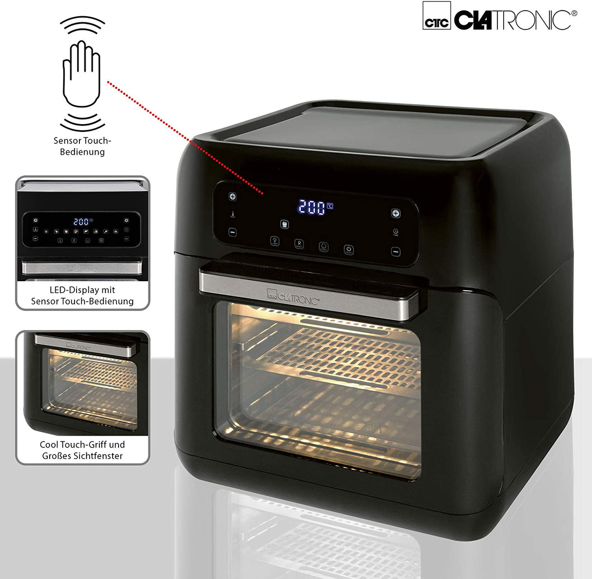 Air Fryer Clatronic FR 3747 H 1500W 11L