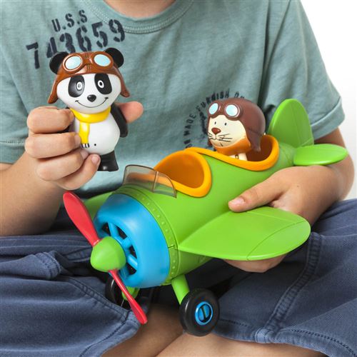 Panda Avião Com Figuras