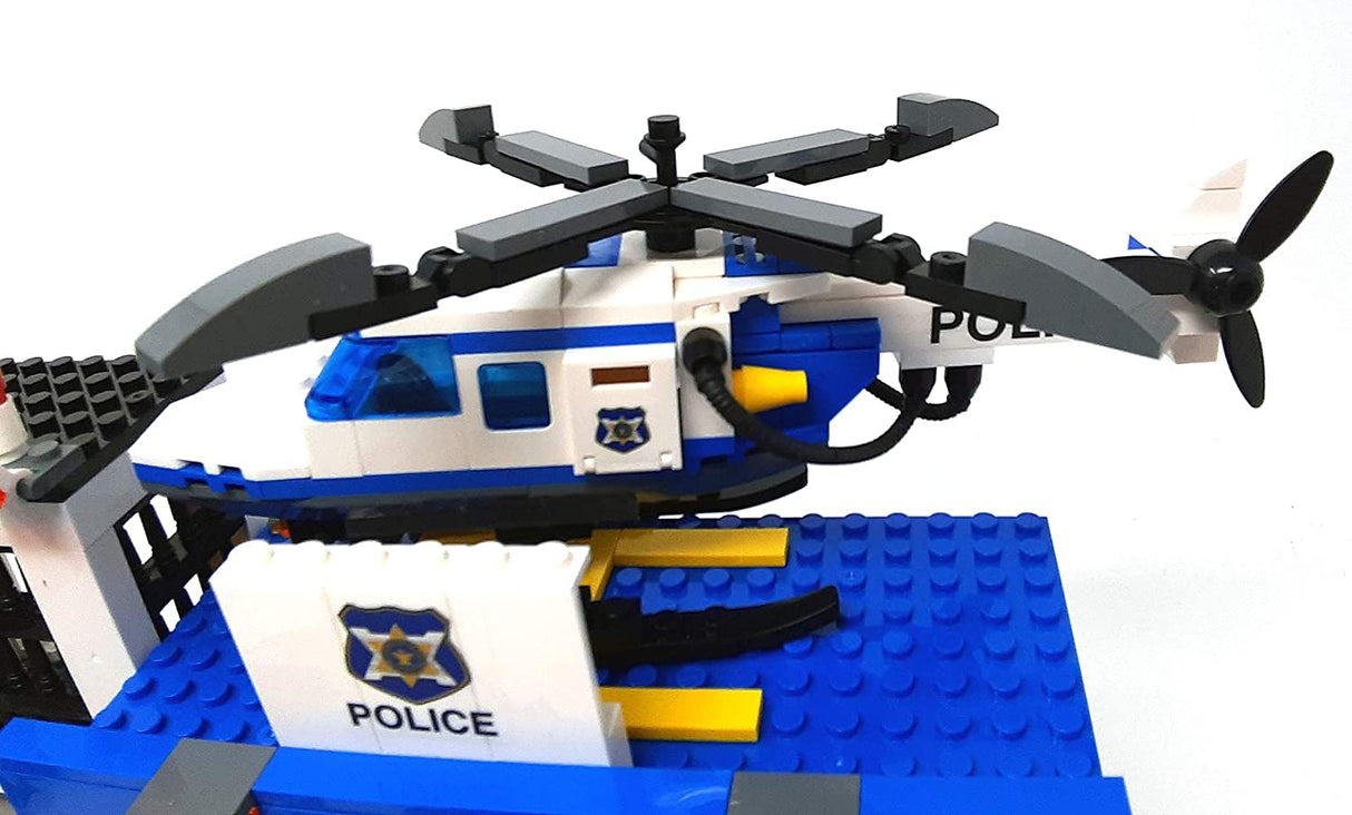 COGO POLICE 4156 CITY Blocos de construção Esquadra de Polícia / Police Station 857pcs