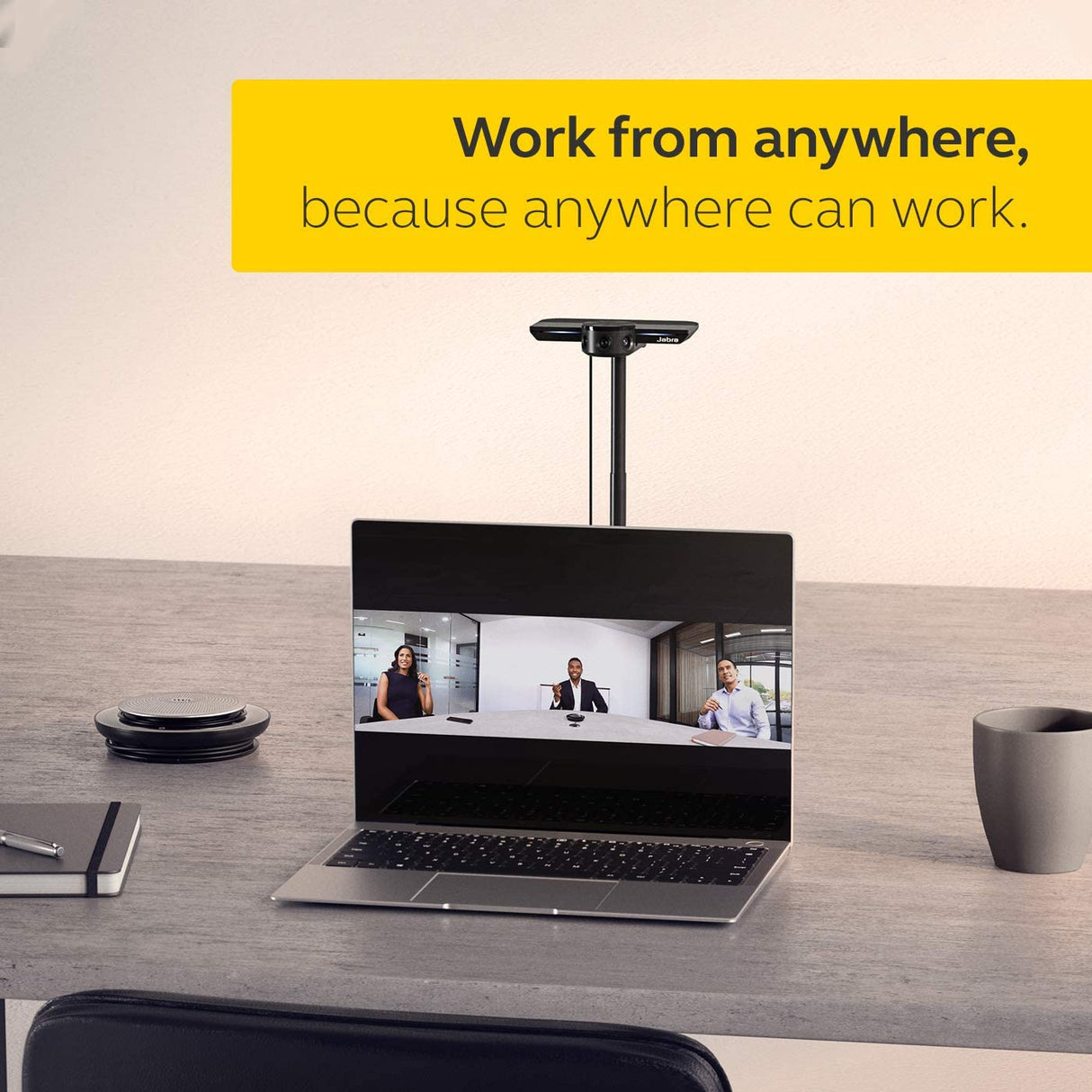 Jabra PanaCast 4K Câmara panorâmica de videoconferência