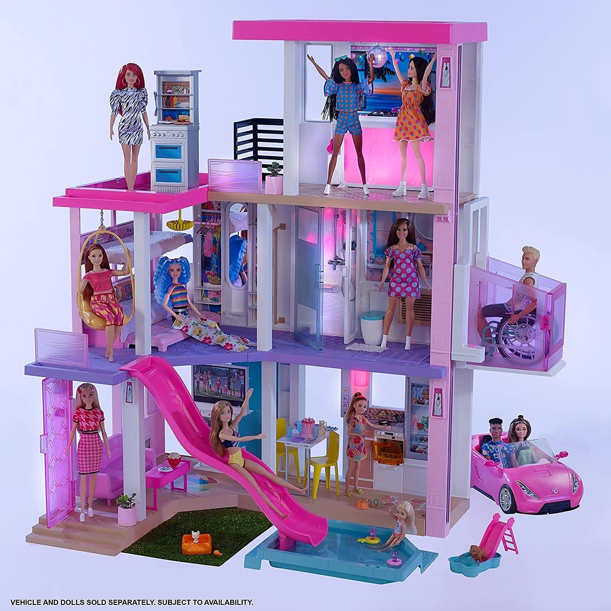 Barbie Mega Casa dos Sonhos - luzes e som - Dreamhouse 2021