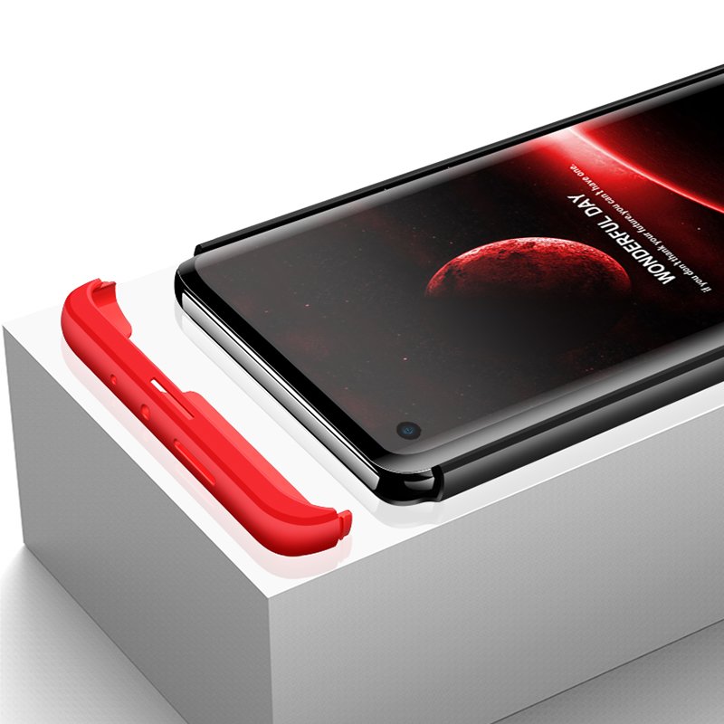 Capa de proteção GKK 360 frontal e traseira capa completa Xiaomi Mi 10 preta
