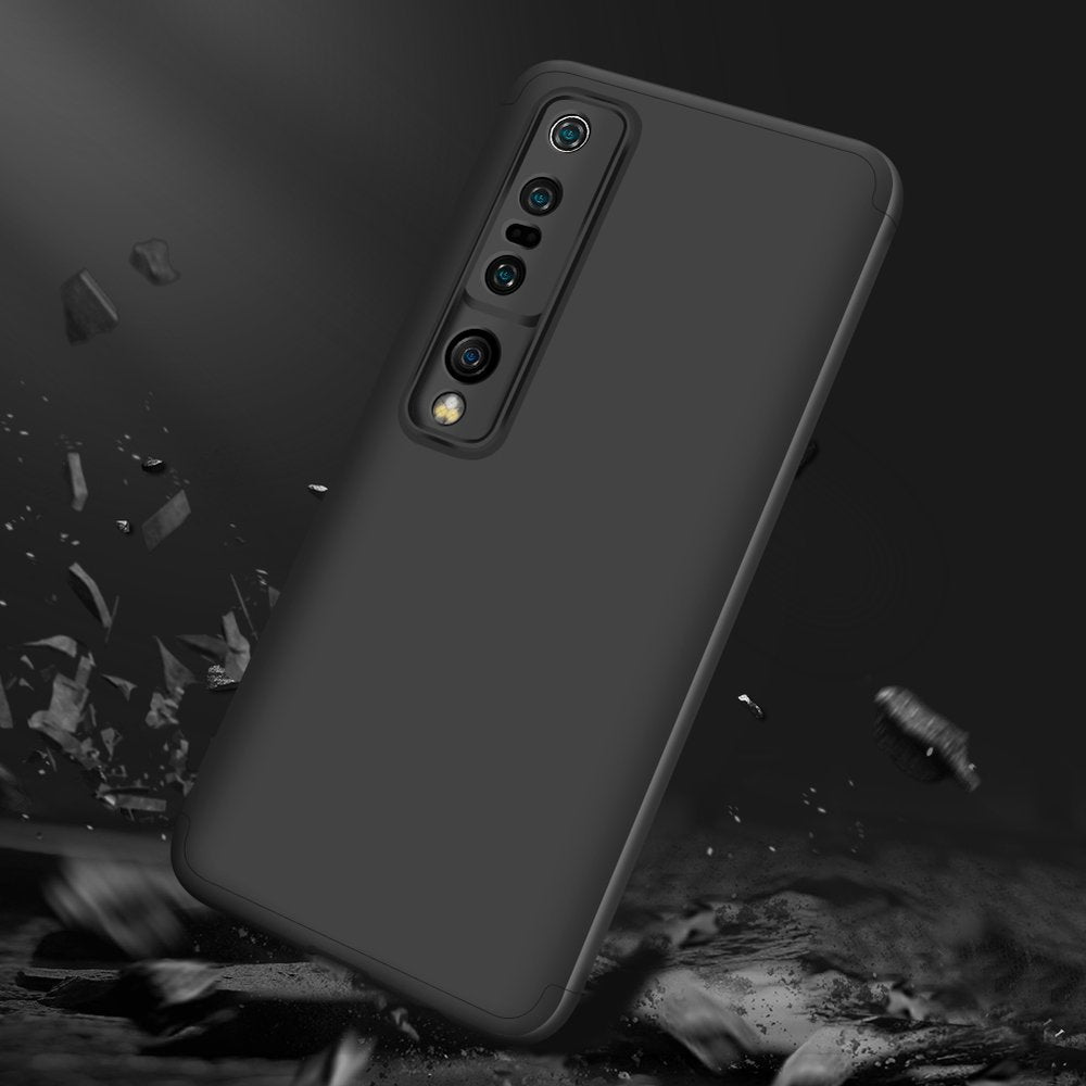 Capa de proteção GKK 360 frontal e traseira capa completa Xiaomi Mi 10 preta