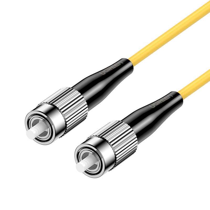 Jumper de fibra óptica de modo único Ugreen FC-FC 3M amarelo (70662 NW129)