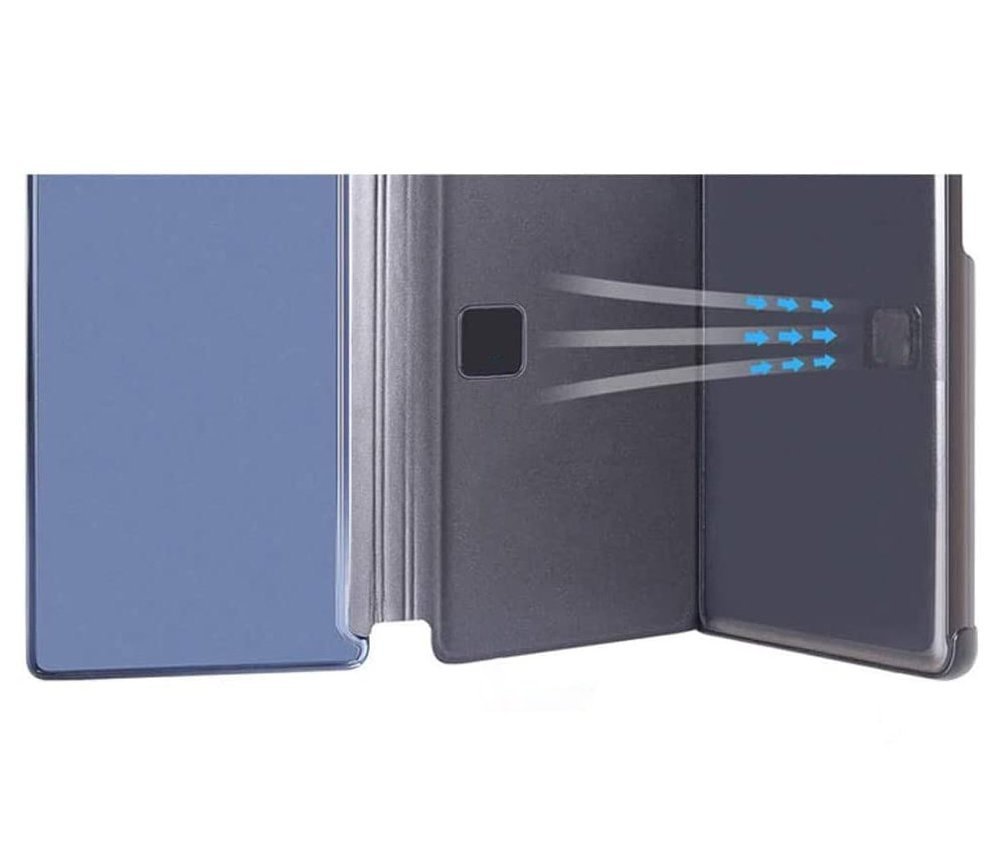 Capa Clear View Case para Xiaomi Redmi Note 9 Pro - Redmi Note 9S prata