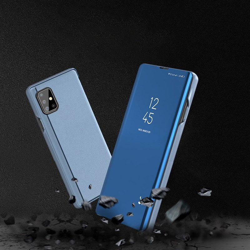 Capa transparente para Oppo A72 - A52 azul