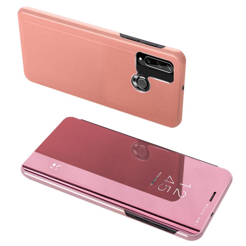 Capa transparente para Huawei Y6p rosa