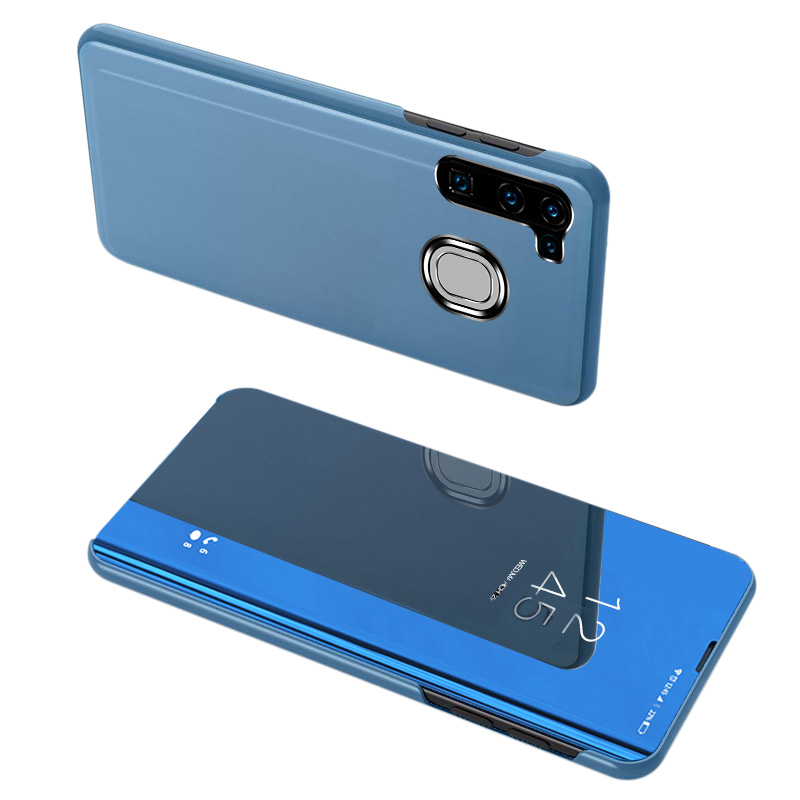 Capa transparente para Samsung Galaxy A21S azul