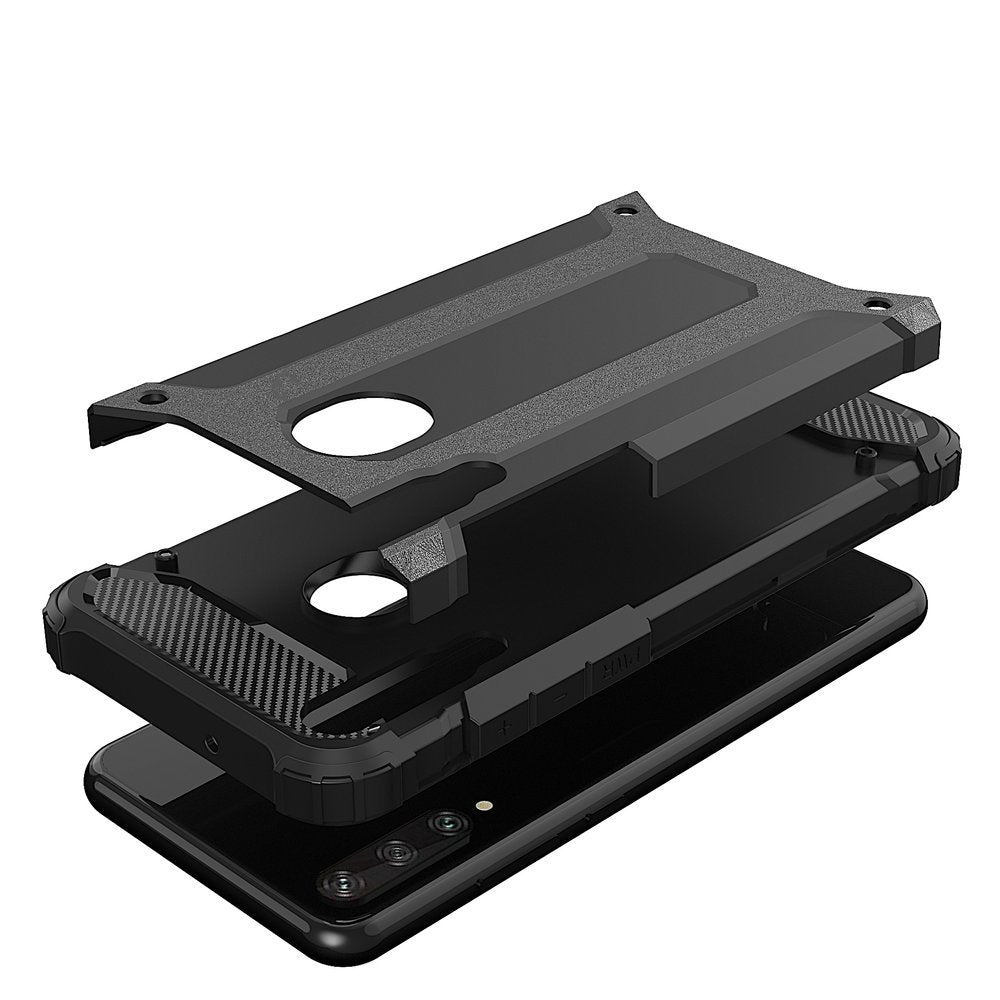 Capa Hybrid Armor Capa resistente e resistente para Huawei Y6p azul