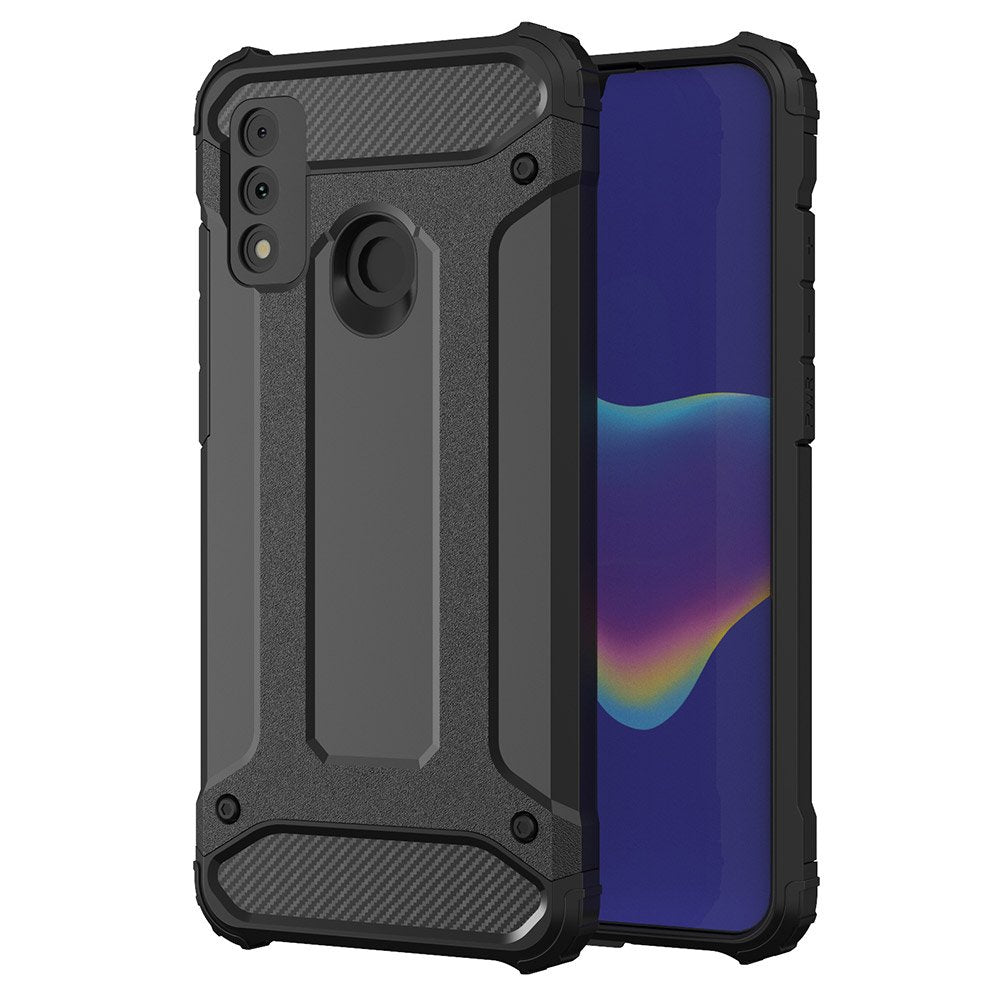 Capa Hybrid Armor Capa resistente e resistente para Huawei P Smart 2020 preta