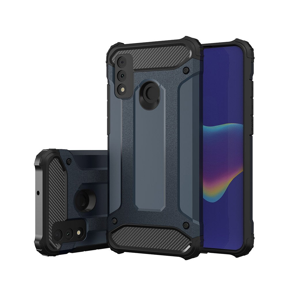 Capa Hybrid Armor Capa resistente e resistente para Huawei P Smart 2020 preta
