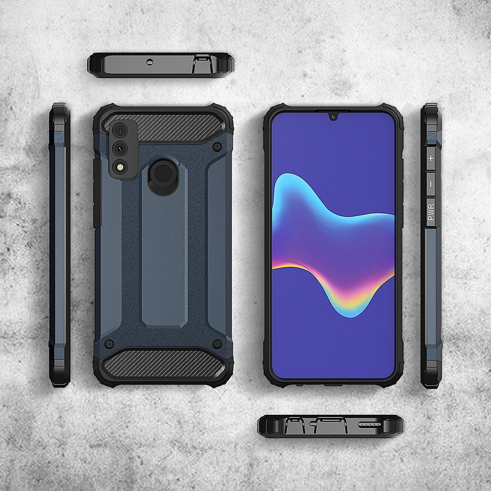Capa Hybrid Armor Capa resistente e resistente para Huawei P Smart 2020 preta
