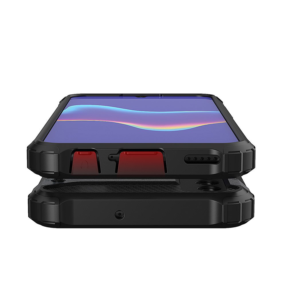 Capa Hybrid Armor Capa resistente e resistente para Huawei P Smart 2020 preta