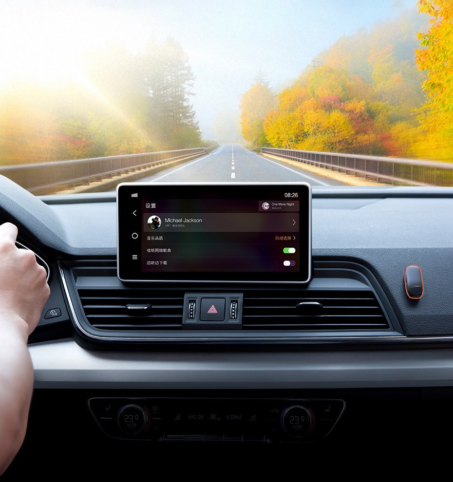 Veículo automotivo autocolante Ugreen 4x e suporte de gancho para veículo doméstico preto (LP252 80199)