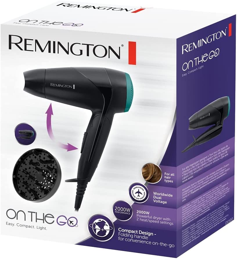 Secador de cabelo 2000W Remington