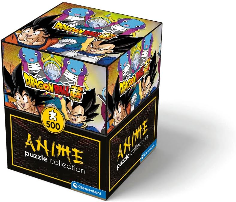 Clementoni Puzzle Dragon Ball HQC Collection Anime Cube 500 Peças