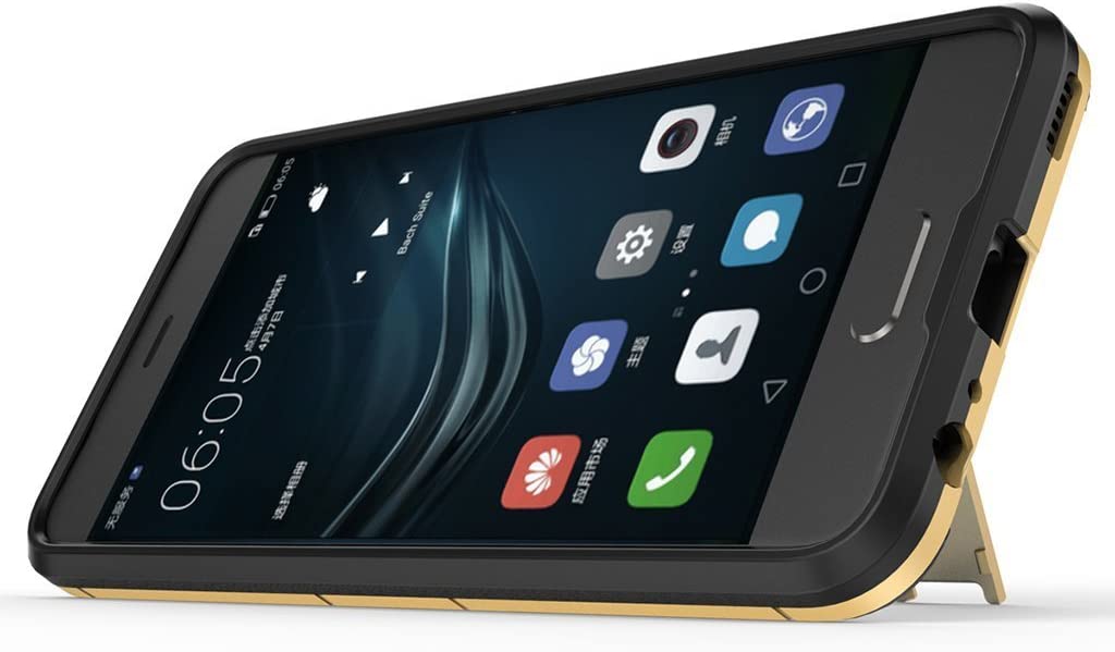 Capa para Huawei P10 Plus Anti-choque Cinzento