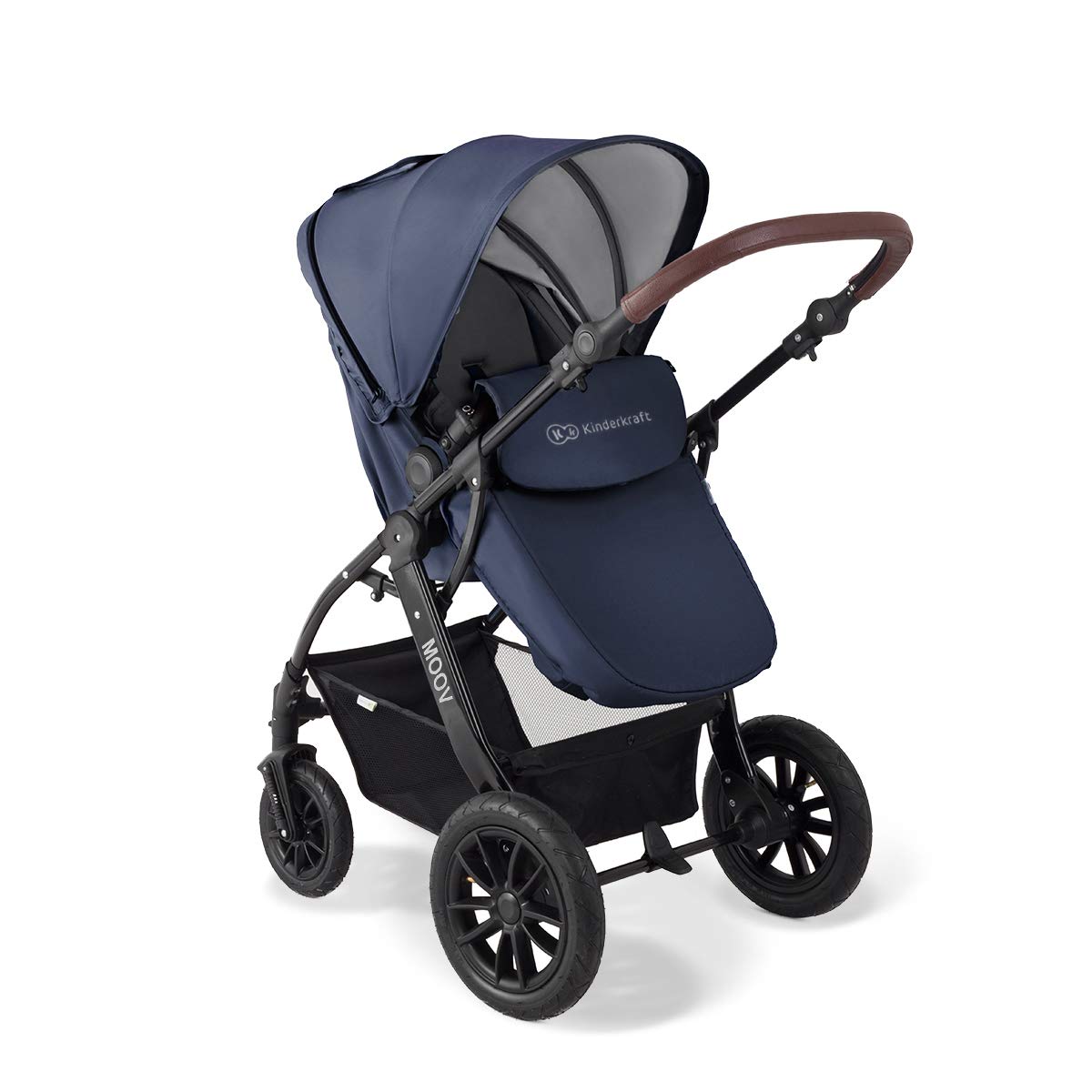 KINDERKRAFT Carrinho de Bebé Trio 3 Em 1 Moov - Azul