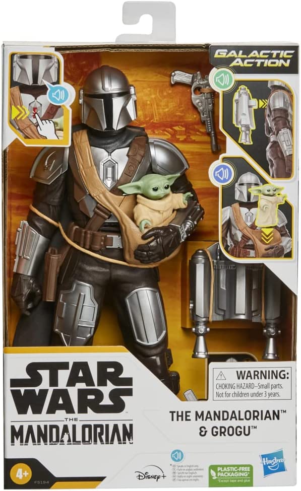Star Wars Figura Eletrónica Mandalorian