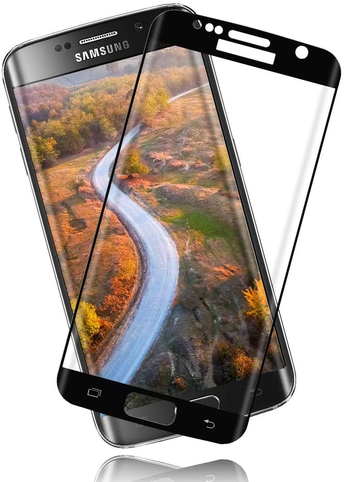 Pelicula Vidro Temperado Full Cover 3D Samsung Galaxy S7 Edge - Preto