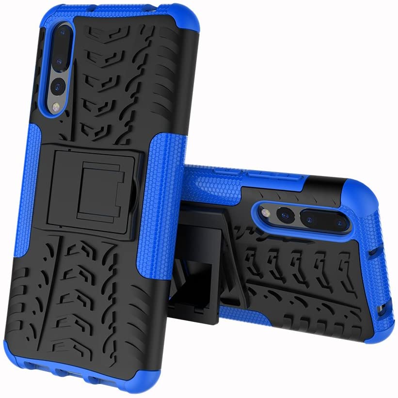 Capa Pneu Anti-Choque Resistente para Huawei P20 Lite - Azul