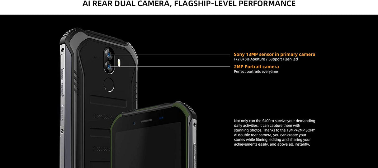 Doogee S40 Pro 4GB/64GB (Preto)