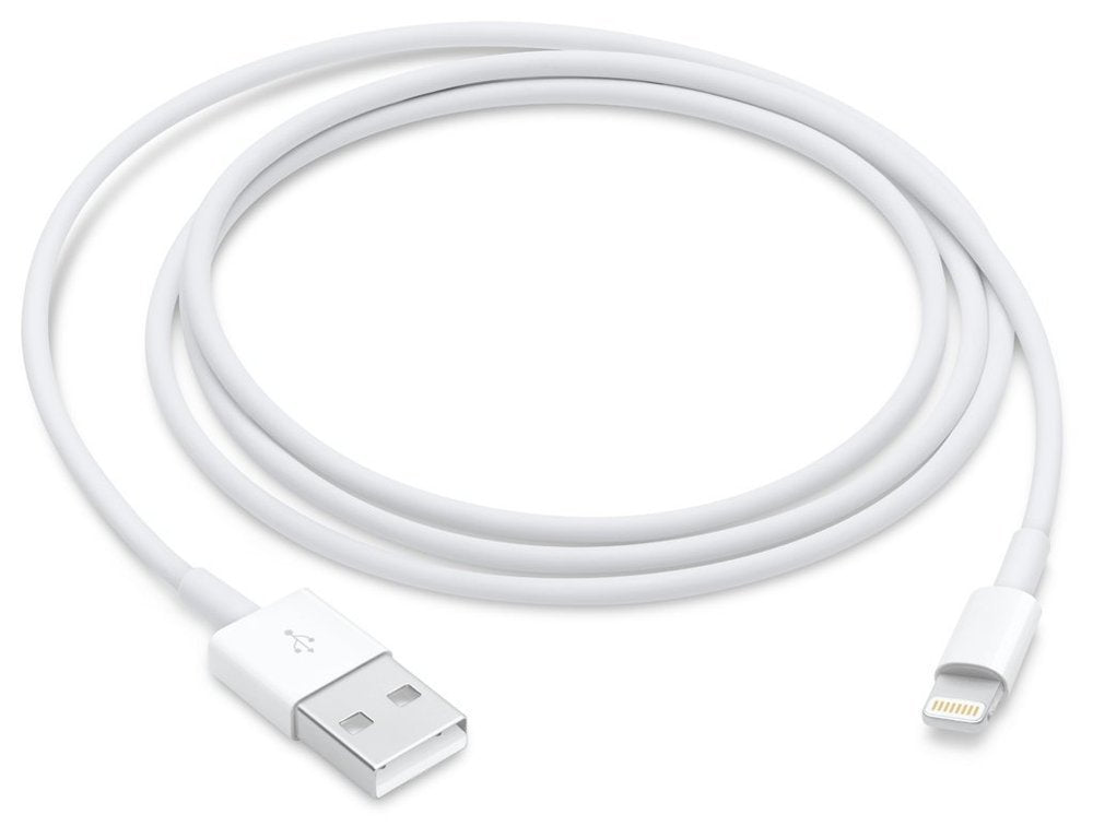 USB - Cabo de dados de carga relâmpago de 1 m branco
