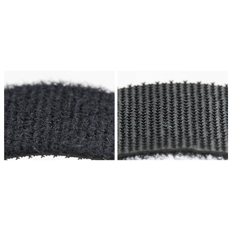 Organizador de cabo com alças Wozinsky 2 m Hook and Loop preto (WVO2MBK)