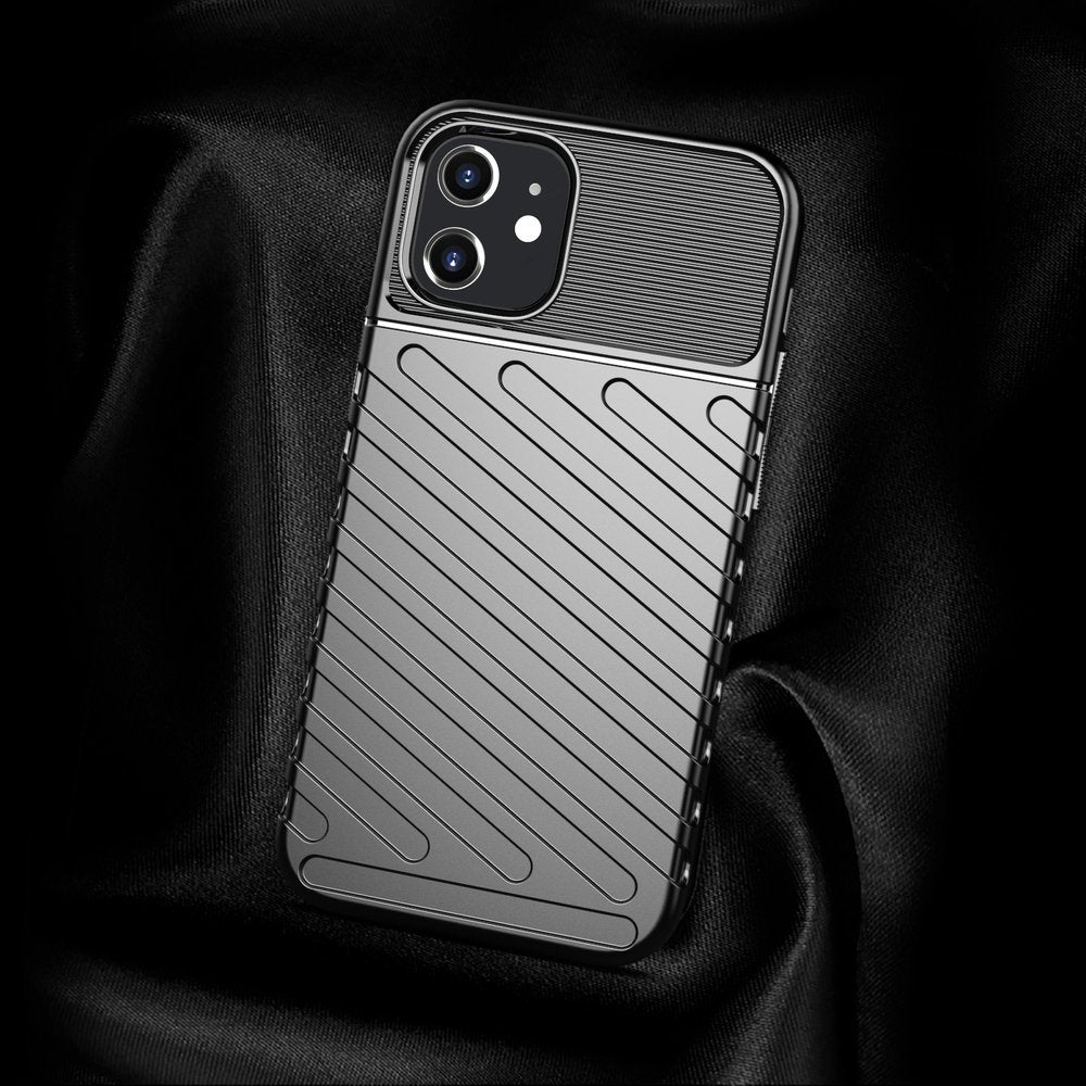 Capa Thunder capa flexível resistente resistente em TPU para iPhone 12 mini verde