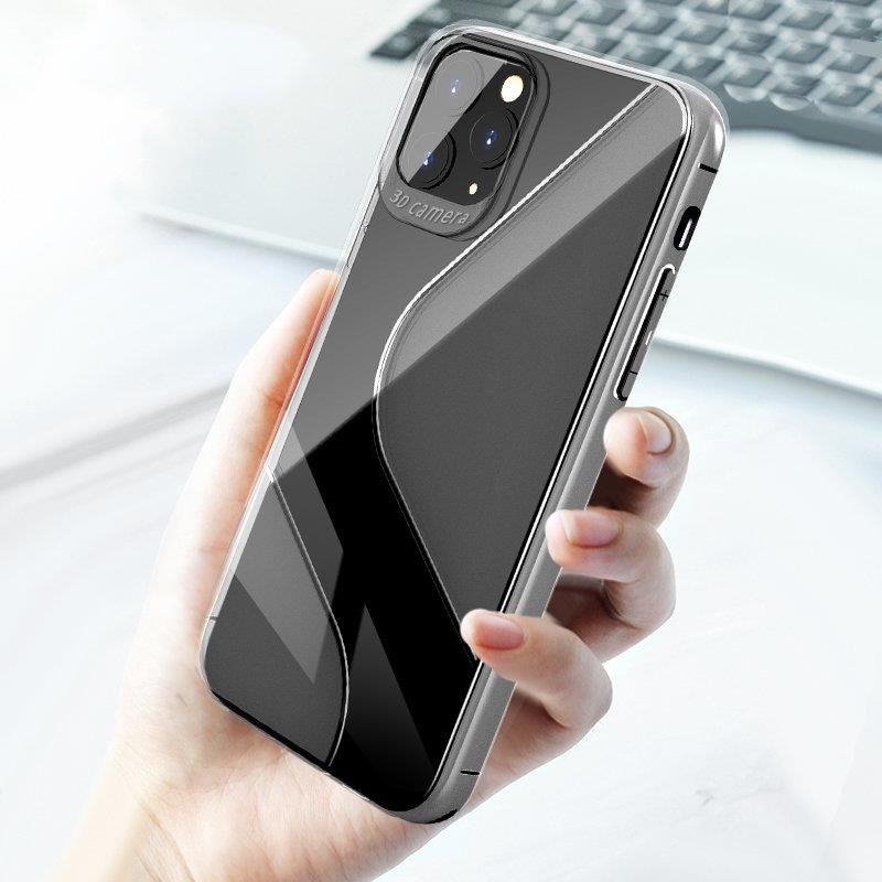 S-Case Capa Flexível de TPU para iPhone SE 2020 - iPhone 8 - iPhone 7 transparente