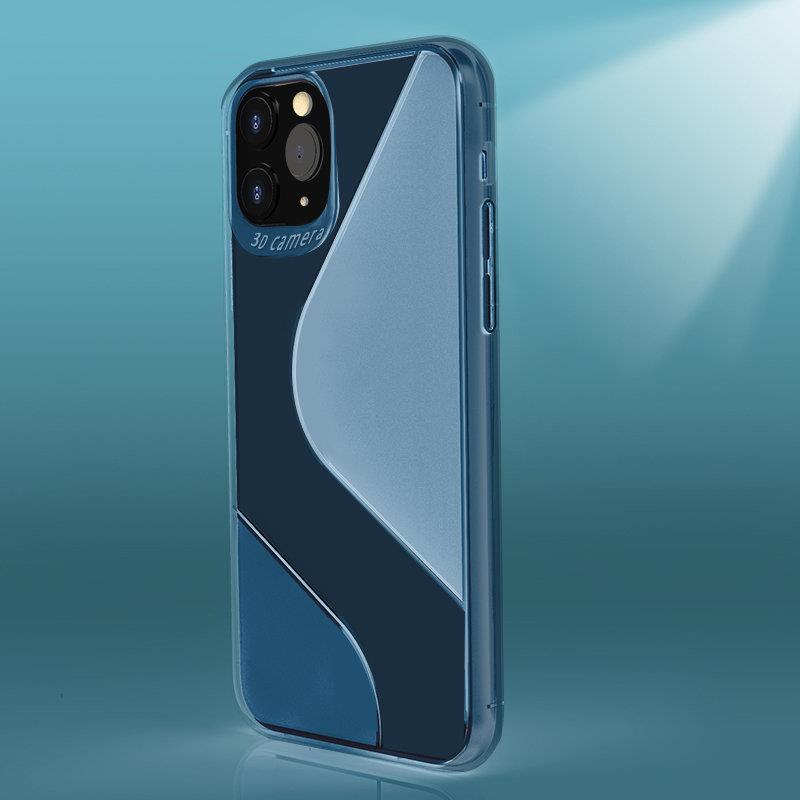 S-Case Capa Flexível de TPU para Xiaomi Redmi Note 9 Pro - Redmi Note 9S azul