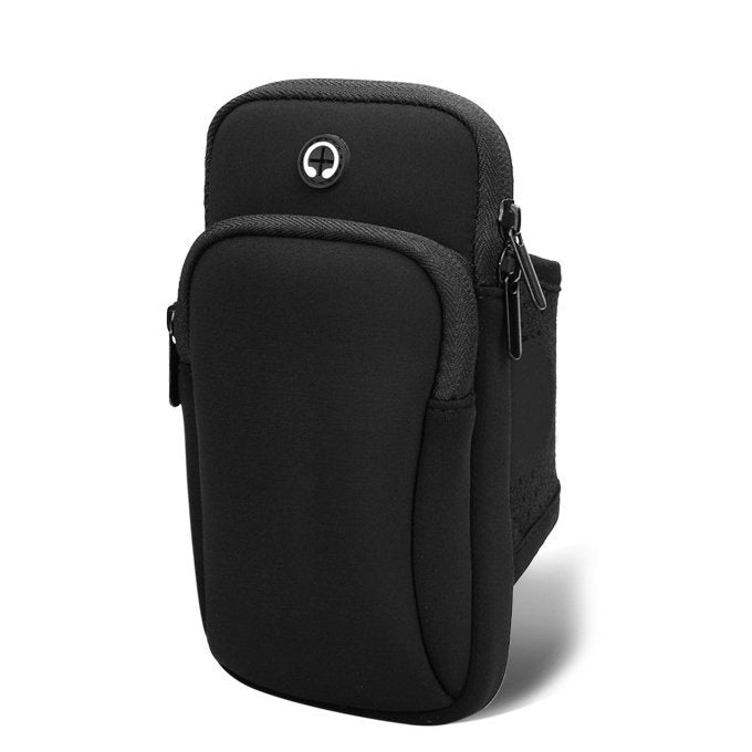 Braçadeira de corrida esportiva capa de banda de telefone verde