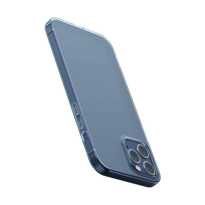 Baseus Simple Case Capa de gel flexível para iPhone 12 Pro - iPhone 12 Transparente (ARAPIPH61P-02)