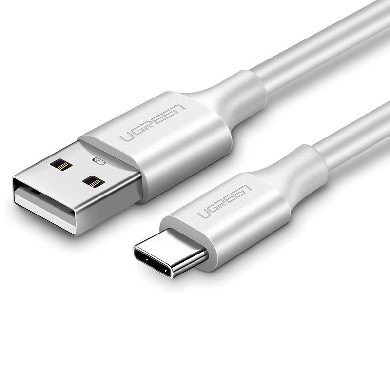 Ugreen USB - cabo de carregamento de dados USB Tipo-C 480 Mbps 3 A 1 m branco (US287 60121)